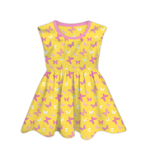 Daster Anak Little Pony Minnie Mouse Perempuan Umur 1- 9 Tahun Gambar Full Printing [Cecil]