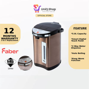 Faber Smart Temperature Selection Thermopot 5L | FTP ACQUA 50 (Thermo Pot Hot Water Thermos Dispenser Air Panas Kettle)
