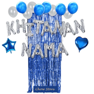 Paket Dekorasi Balon Backdrop Acara Tasyukuran Khitanan Sunatan Anak