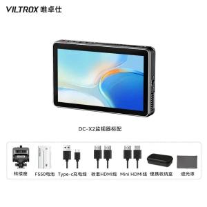 Viltrox DC-X2/DC-X3 Portable Monitor 6 Inch 2000 Nits 4K Touch Screen Profissional Photographic HD FHD Camera Monitor for Vedio