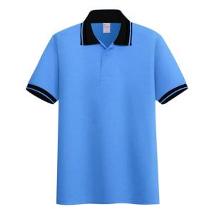 Son Clothing - Kaos polo shirt polos Sky Blue kerah kombinasi | kaos kerah pria polo shirt | kaos kerah polo