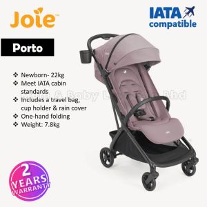 Joie Porto Lightweight Cabin Stroller Baby (Newborn- 22kg) IATA Compatible