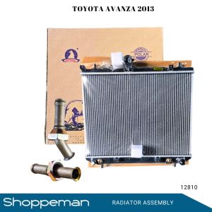 12810 TOYOTA AVANZA 2013 LITEACE TOWNACE RADIATOR ASSEMBLY A/T 425x557x26mm PA26 1ROW