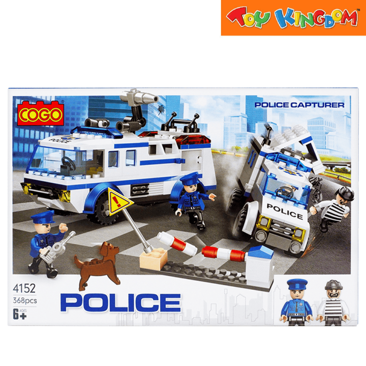 Cogo Police Capturer 368 pcs Building Blocks Lazada Lazada PH