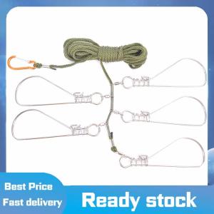 💥💥💥 หัวเข็มขัดล็อคตกปลา snaps โซ่ stringer กับเข็มขัดล็อคปลาสดลอย