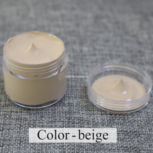30ml Beige Leather Paint Shoe Cream Coloring for Bag Sofa Car Seat
