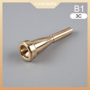 [CANAMEK] Professional Trumpet Mouthpiece Meg 3C 5C 7C Size for Bach Beginner Musical Trumpet
