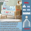 LC - Tempat Tidur Bayi Multifungsi 0-12 Tahun Box Bayi Multifungsi & Hemat Tempat, Kayu Solid Premium. 