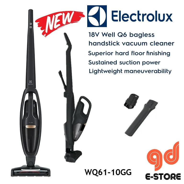 Electrolux WQ61-10GG Cordless Vacuum Cleaner Well Q6 Electric