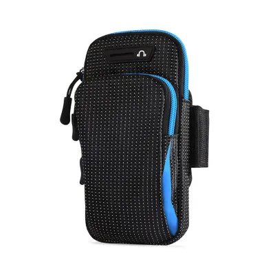 Phone Arm Bag with Headphone Jack Waterproof Breathable Sports Running Bag Gym Mobile Phone Holder