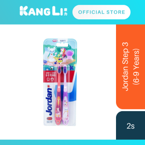Jordan Step 3 (6-9 Years) toothbrush 2s