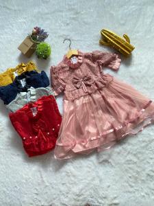PELANGI PESTA-dres pesta anak / baju anak perempuan / dress anak / dres anak cantik / baju anak murah / dres anak / gaun bayi / dres bayi