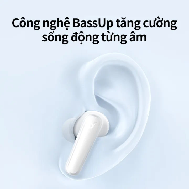Tai nghe bluetooth soundcore R50i (P20i) siêu nhỏ gọn | Tai nghe không dây | 30 giờ phát nhạc | Chống nước IPX5 | BigBuy360 - bigbuy360.vn