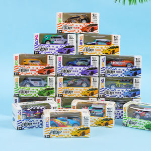 【10 pcs】Metal powered car toy for boys students children puzzle mini racing car model kindergarten gift