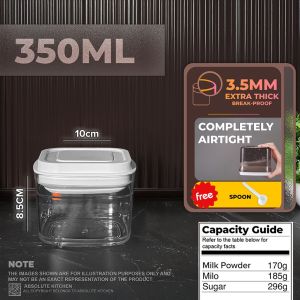 Baby Milk Powder Container Airtight Container Food Storage Bekas Susu Bayi Kedap Udara