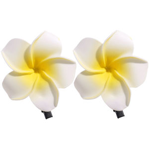 กิ๊บติดผมผู้หญิงกิ๊ฟหนีบผมดอกลั่นทมเกาหลีที่หนีบผมรูปดอกไม้ไข่เครื่องประดับผมของขวัญงานแต่งงานฮาวาย