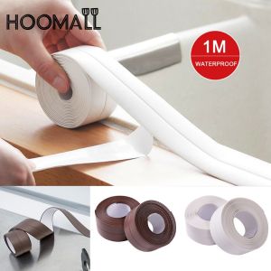 Hoomall Băng Keo Chống Thấm Nước 1/2/3.2M Dải Bịt Kín Nhà Bếp Phòng Tắm Băng Keo Dán Bồn Tắm Vòi Hoa Sen Băng Keo Tự Dính PVC Miếng Dán Góc Khe Hở Nhà Vệ Sinh