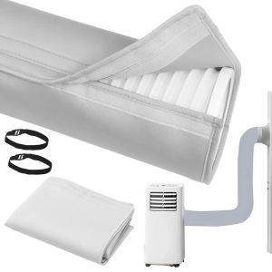 MINIFELE 262 Waterproof Air Conditioner Hose Cover Dustproof Insulation Exhaust Pipe Protection Cover Portable Universal AC Insulated Hose Cover For 5"  5.9" Exhaust Hoses