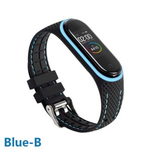 Sport Strap for Xiaomi Band 7 for Xiaomi Band 6 Silicone Band Women Men Xiaomi Smartwatch Band Mi Band 5/Mi Band 4/Mi Band 3 Bracelet Replacement Wristband
