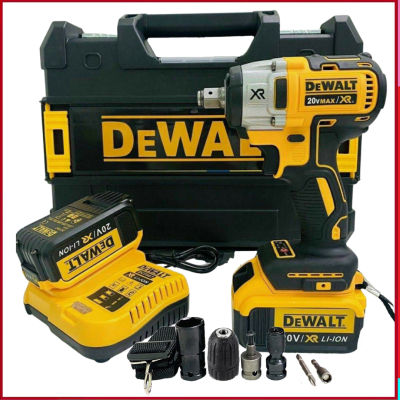 MÁY SIẾT BULONG D3WALTT 20V DFC887, ĐỘNG CƠ KHÔNG CHỔI THAN PIN TRÂU MÁY KHỎE