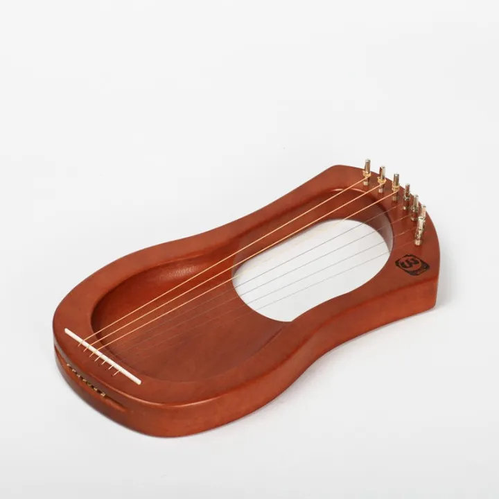 Authentic Walter Lai Ya Qin 7-string small harp veneer lyre lille lyre ...