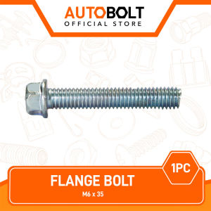 Baut Bolt Flange M 6 x 35-M6- M6x35-6x35 K8-Kunci 8 Baud Topi