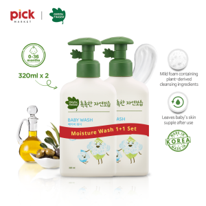 [Bundle of 2] Greenfinger ChokChok Rich Mild Body Wash for newborn baby 320ml
