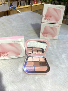 Bảng phấn mắt bền màu dưỡng ẩm chống thấm nước Focallure 8 Pan Pressed Powder Palette 9.6g