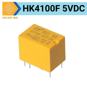 Relay HK4100F 5VDC 3A HUIKE 6 chân màu vàng