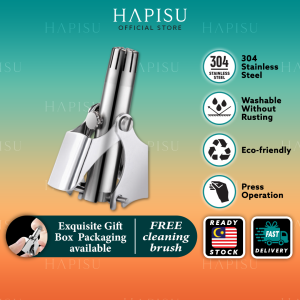 HAPISU Trimmer Shaver Hair Trimmer Nose Trimmer Hair Removal Machine Pencukur Bulu Hidung Mesin Cukur Janggut