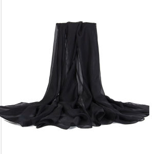 Parsimonious 50*150cm Chiffon Instant Shawl Women Fashion Muslim Hijab Turba WJ1042-01