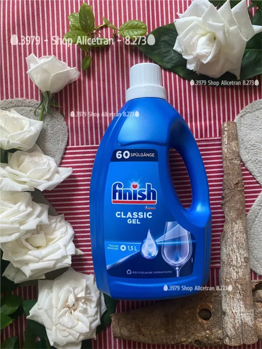 Gel rửa Finish Eco 0% - All In 1 - 900ml hướng hữu cơ, Gel All in 1 ...