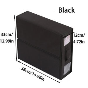 Bed Sheet Organizers Storage Foldable Box for Linen Closet Bedding Set Containers for Blanket Comforter Pillow Cube with Window