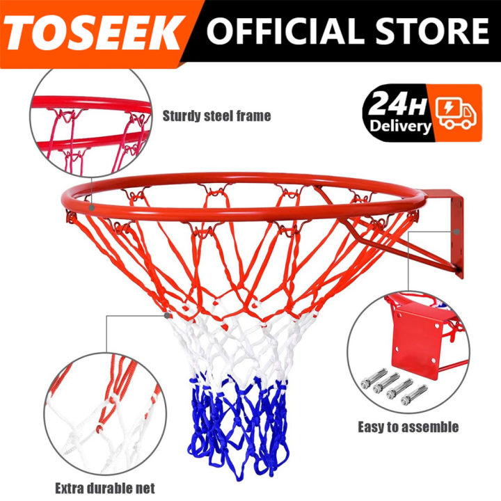 Basketball Ring Basketball Hoops 14/18inch Basketball Rim Goal Wall ...