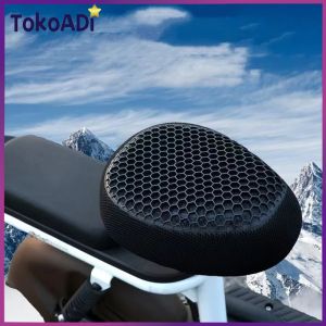 Bantalan Jok E-bike Berbahan Gel Bantalan Jok Sepeda Listrik Yang Nyaman Pola Sarang Lebah 3D