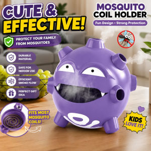 Pokemon Mosquito Tray Koffing Mosquito Coil Holder Anti-Mosquito Incense Rack Cartoon Ornaments