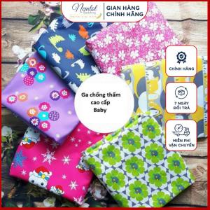 💥SIÊU RẺ💥 Ga Chống Thấm Cotton Poly Mềm Mại Chống Thấm Nước Bụi Bẩn Ga Bọc Bảo Vệ Nệm Cho Bé _ Nemtot Bedding