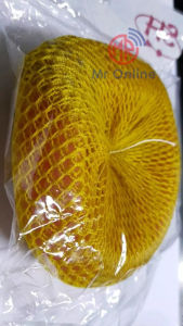 Sponge Fishing Net Scourer /Multiple Cleaner Net With Sponge Round/DishWashing Net With Sponge/Jala Cuci Pinggan/DISH NET WASHER/Round Dish Wash Fish Net Tebal Sponge Cleaning Jaring Penggosok