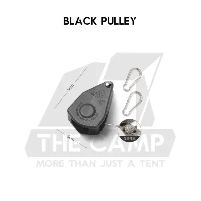 Camping Rope Pulley Adjuster Regulator 4 meter Paracord Outdoor Adjustable Tensioner Reflective Tent Buckle Tali Khemah