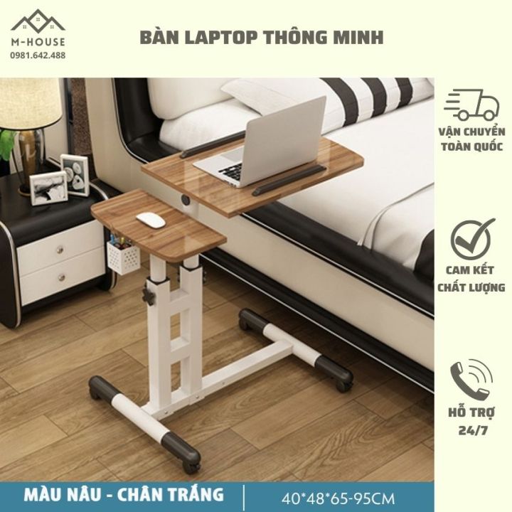 Bàn Làm Việc Gấp Gọn Bàn Laptop Di Động (chân tròn), Thiết Kế Gọn Nhẹ ...