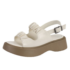 Sandal Tali Wanita Import Korea Hak Tinggi Hitam Polos Terbaru Bisa COD Gratis Ongkir