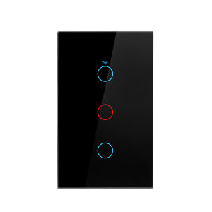 (HD1)Alexa & Home Compatible Tuya Smart Wall Switch 1/2/3/4 Gang WiFi Touch Panel Suis Dinding Pintar Tuya WiFi Panel Sentuh 1/2/3/4 Gang Serasi dengan Alexa & Home