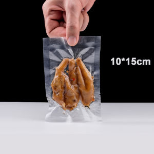 100pcs Embossed Vacuum Bag / Pastic Vacuum Sealer Bag Food Grade Vakum Beg 真空食品袋/压纹真空袋/纹路袋