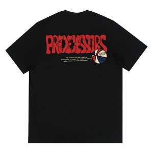 Predecessors Taf Teebasket tshirt baju kaos distro pria laki hitam