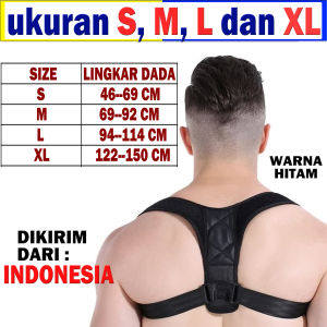 Posture corrector penyangga punggung membantu menghilangkan bungkuk dan meluruskan punggung dan badan