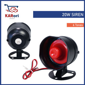 DC12V CAR ALARM 6 TONE SIREN (20W) / CAR ALARM SIREN