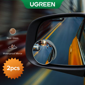 UGREEN Set 2 gương lồi HD góc nhìn rộng tăng tầm quan sát 360 độ chống điểm mù gắn kính chiếu hậu xe hơi - INTL