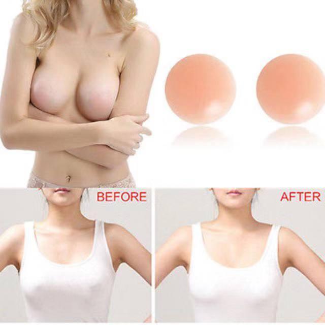 S9 Round Shape Silicone Nipple Tape Nipple Cover Bra Pad Patch Breast Shaper  Beyond ( 1 set good quality