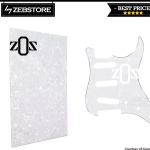 2 - Material Pickguard Pearl White 3 Ply