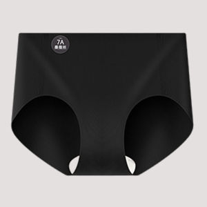 Womens girls ice silk midwaist panties